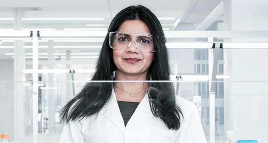 Scientist in laboratory