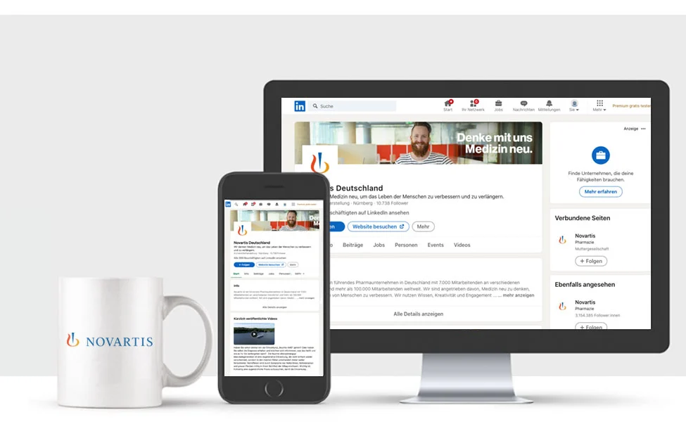 Novartis Deutschland auf LinkedIn